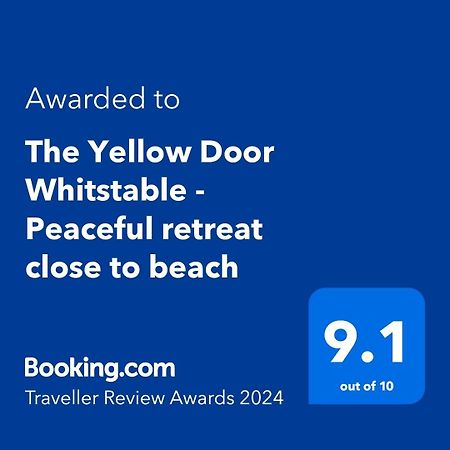 The Yellow Door Whitstable - Peaceful Retreat Close To Beach エクステリア 写真